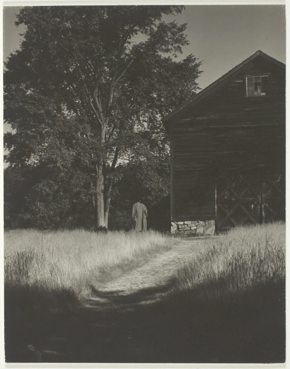 Barn, Lake George by Alfred Stieglitz, photograph, 1936