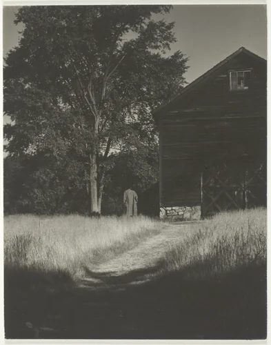 Barn, Lake George by Alfred Stieglitz, photograph, 1936