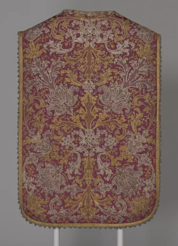 Chasuble by Italy, probably Turin, textile, 1710-1730