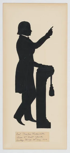 Reverend Charles Wadsworth by Auguste Edouart, other, 1844