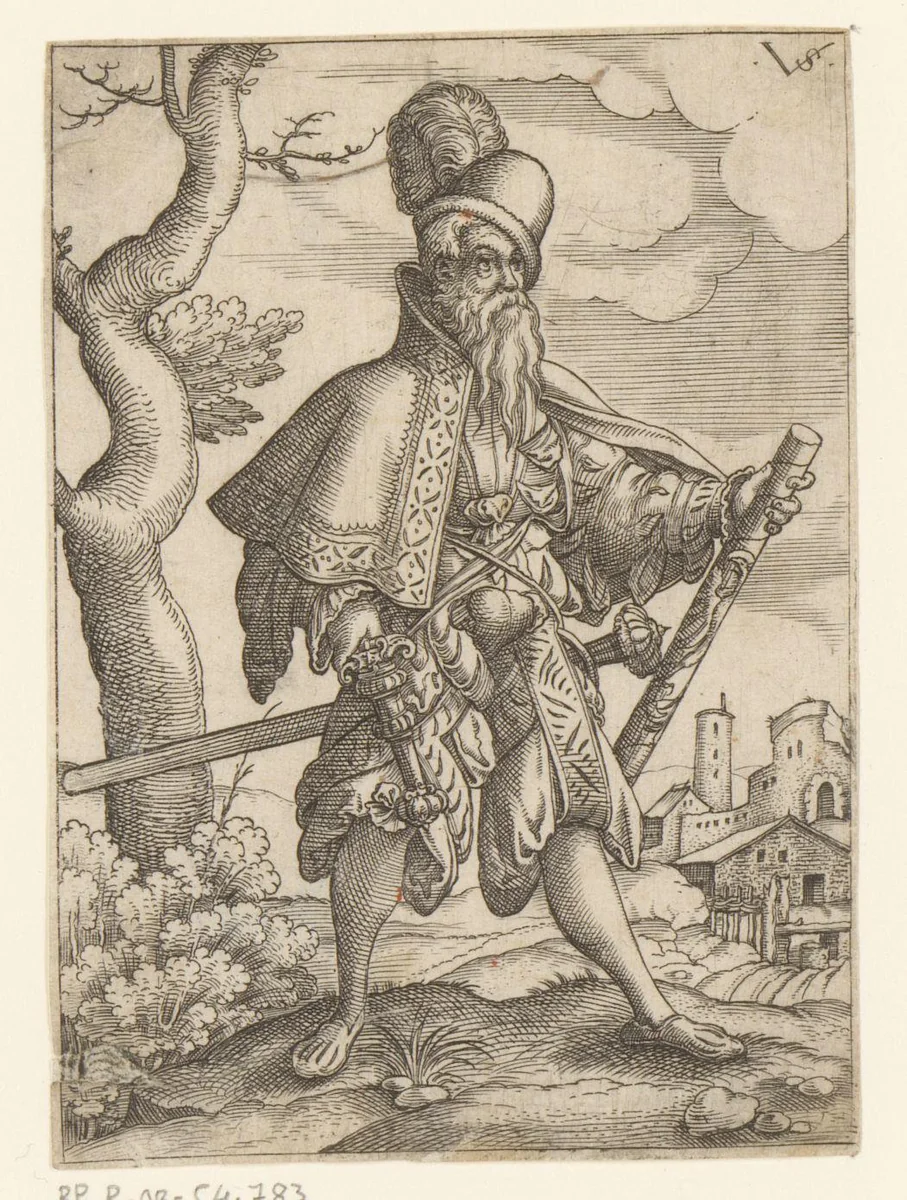 Veldmaarschalk by Unknown, print, 1524-1562