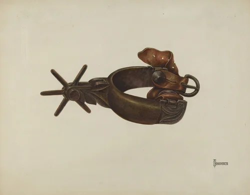 Spur by Gerald Transpota, index of american design, 1939