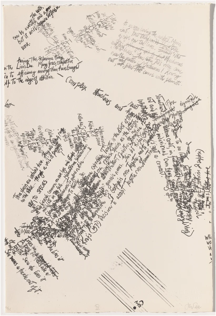 Untitled by John Cage, portfolio, 1972