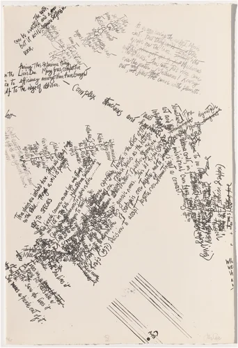 Untitled by John Cage, portfolio, 1972
