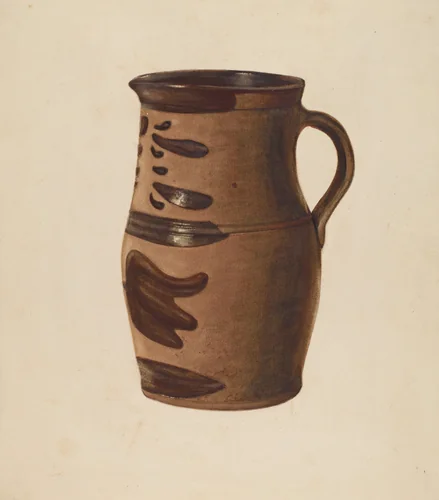 Water Pitcher by Raymond McGough, index of american design, 1940