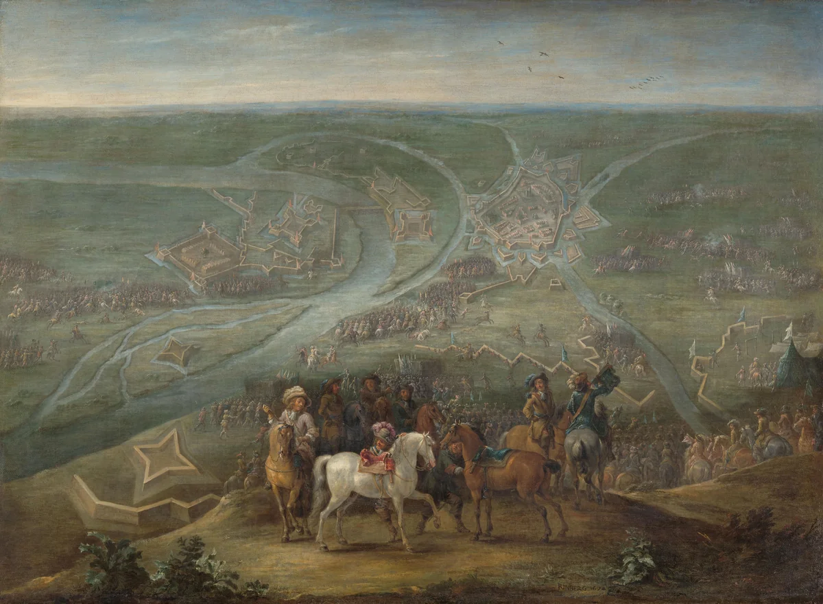 Untitled by Lambert de Hondt, painting, 1675