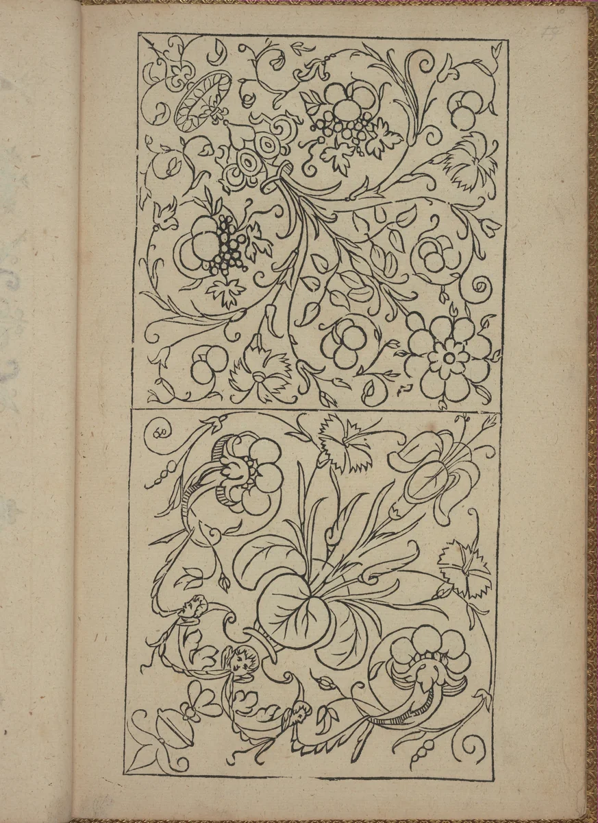 New Modelbüch (Page 10r) by Andreas Bretschneider, book, 1615