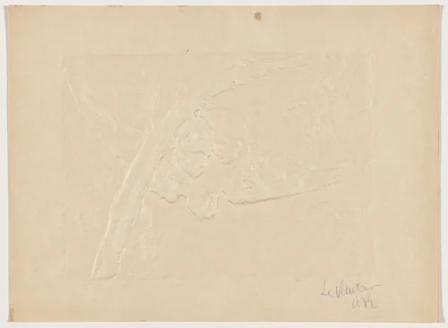 Le vautour (The Vulture) by Aristide Rouseaud, print, 1895