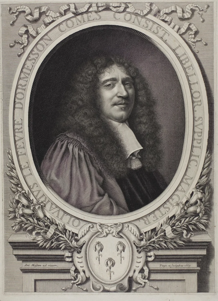 Olivier Le Fèvre d'Ormesson by Antoine Masson, print, 1665