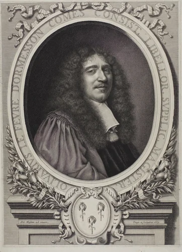Olivier Le Fèvre d'Ormesson by Antoine Masson, print, 1665