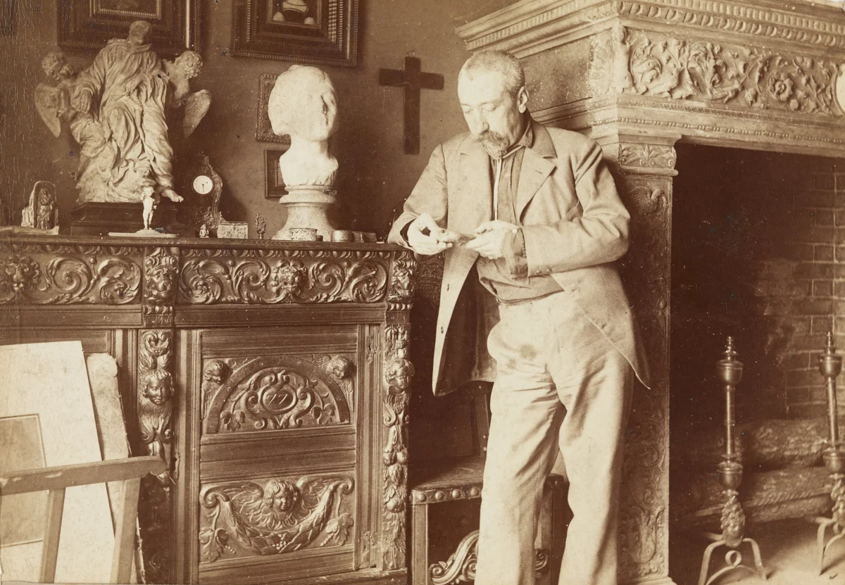 Anatole France by Dornac, photograph, 1895