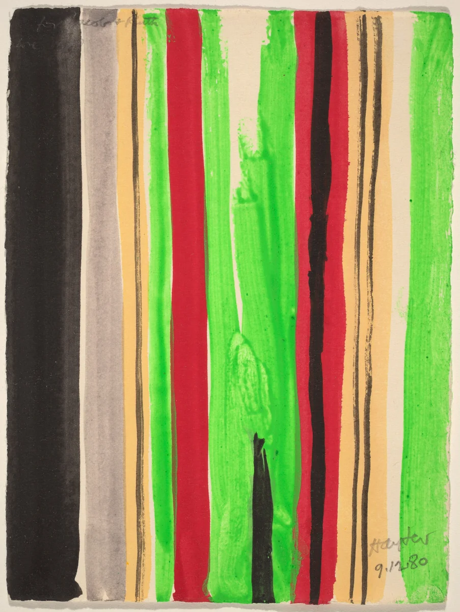 Untitled by Stanley William Hayter, drawing, 1980