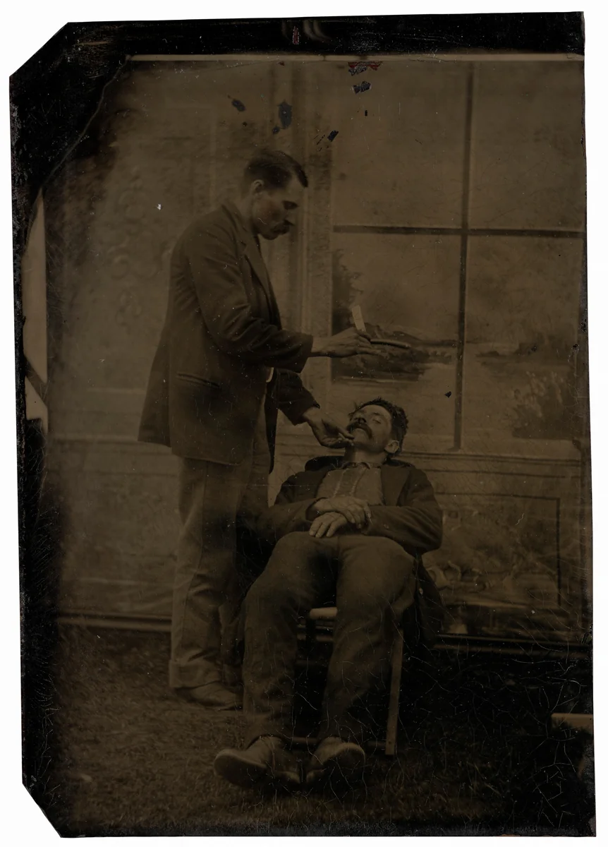 "Ether Smith, the Barber" by American 19th Century, photograph, 1840-1899