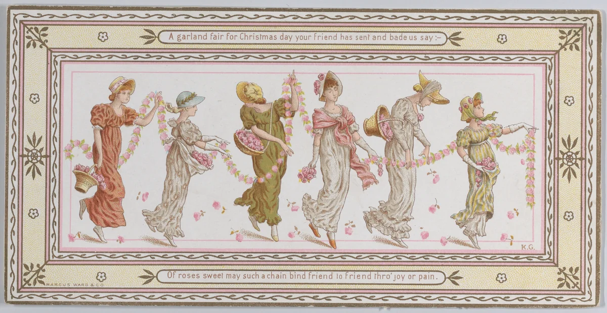 Valentine by Kate Greenaway, other, 1881