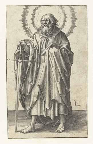 De apostel Paulus by Unknown, print, 1508-1512