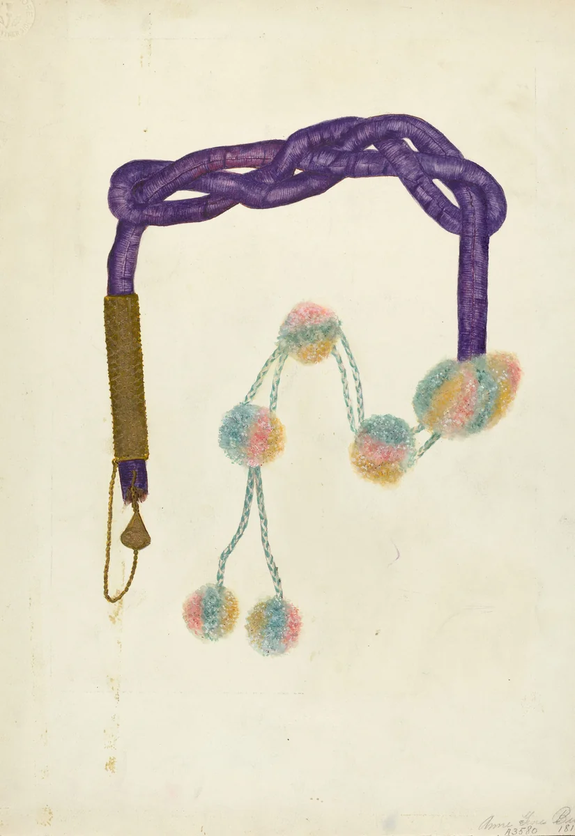 Mecha (Cigarette Lighter) by Ann Gene Buckley, index of american design, 1935-1942