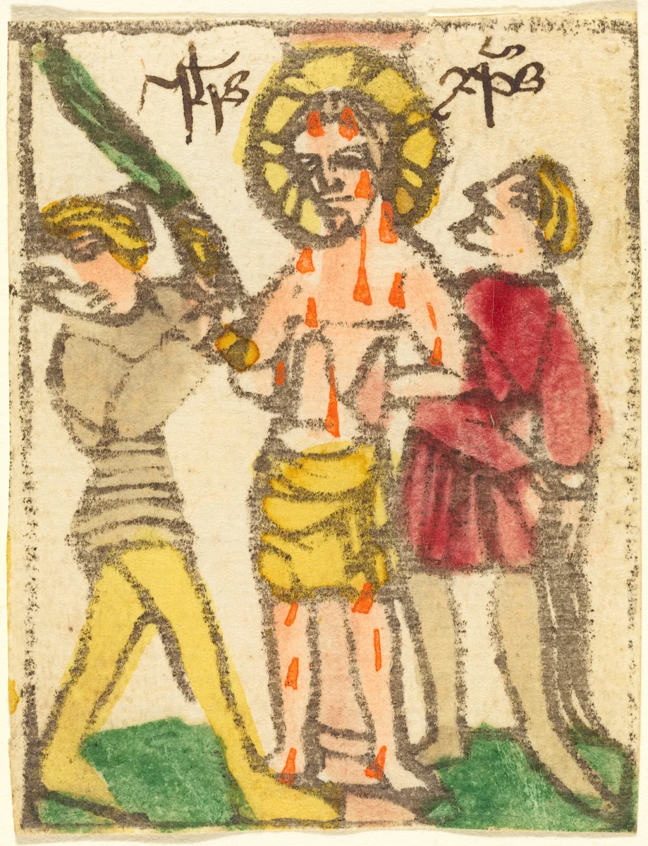 The Flagellation by German 15th Century, print, 1425-1450