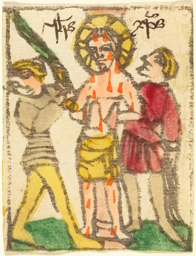 The Flagellation by German 15th Century, print, 1425-1450