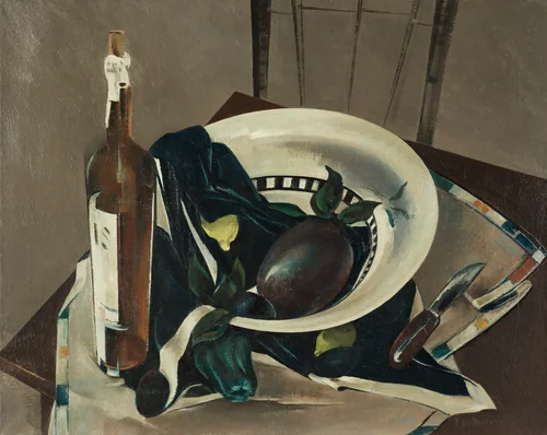 Still Life by Preston Dickinson, painting, 1919-1929