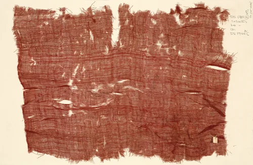 Fragment by Nazca culture, textile, -200-600