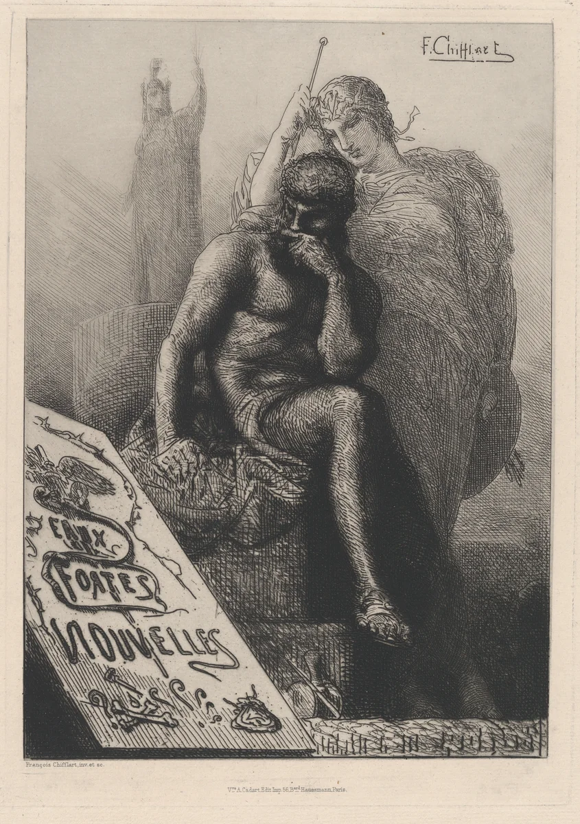 Eaux Fortes Nouvelles by François Nicolas Chifflart, print, 1876