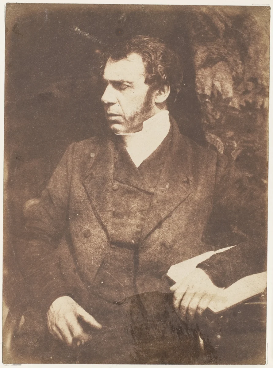 [Man] by Hill and Adamson, photograph, 1843-1847