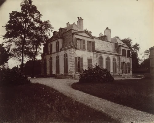 Saint-Ouen, ancien château Rohan Soubise, 1735 by Eugène Atget, photograph, 1901