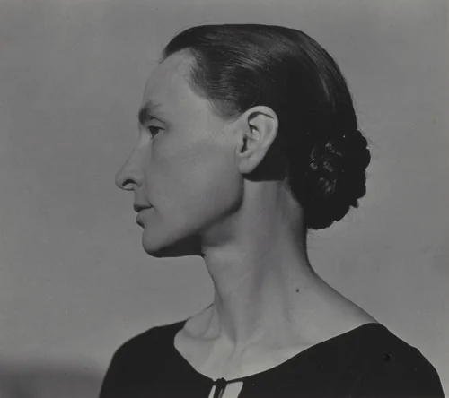 Georgia O'Keeffe by Alfred Stieglitz, photograph, 1924