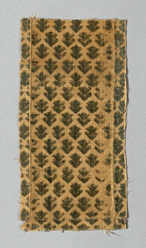 Fragment by Italy, textile, 1650-1700
