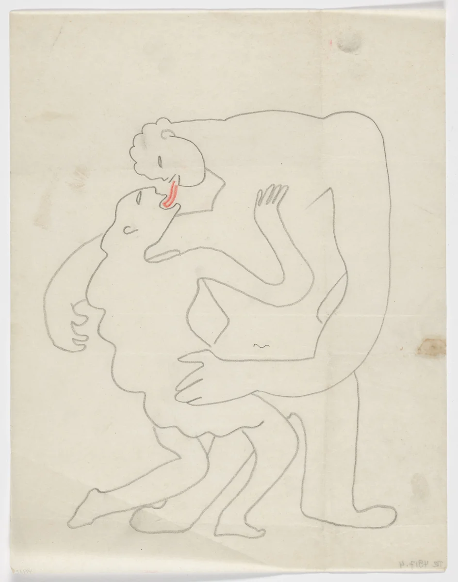 Salome by Sergei Eisenstein, drawing, 1932