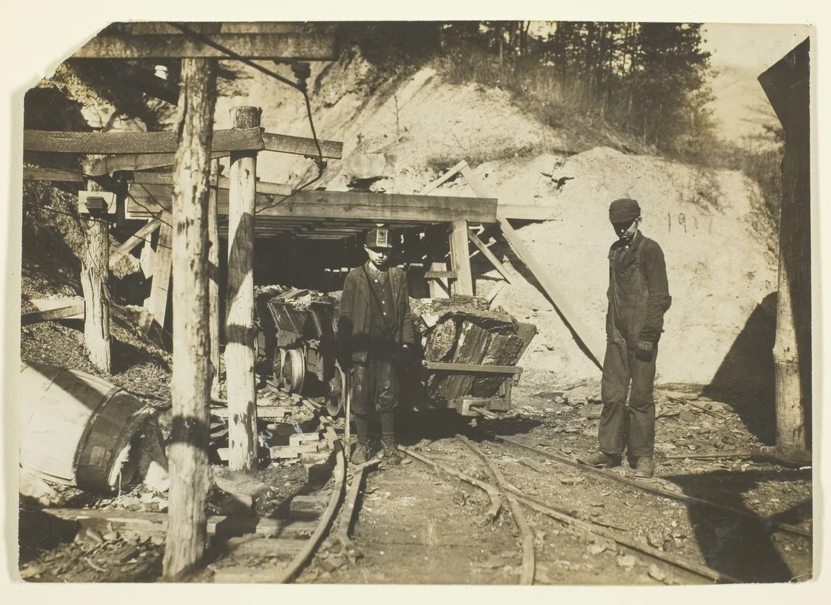 West Virginia Coal Mine by Lewis Wickes Hine, photograph, 1917