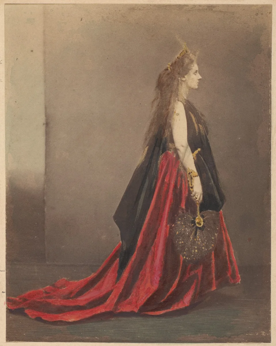 La Reine d'Étrurie by Pierre-Louis Pierson, photograph, 1863-1867