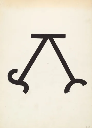 Cattle Brand by J. Henry Marley, index of american design, 1936