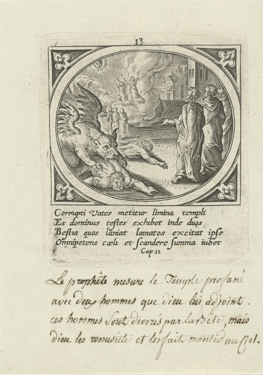 Twee getuigen by Unknown, print, 1585