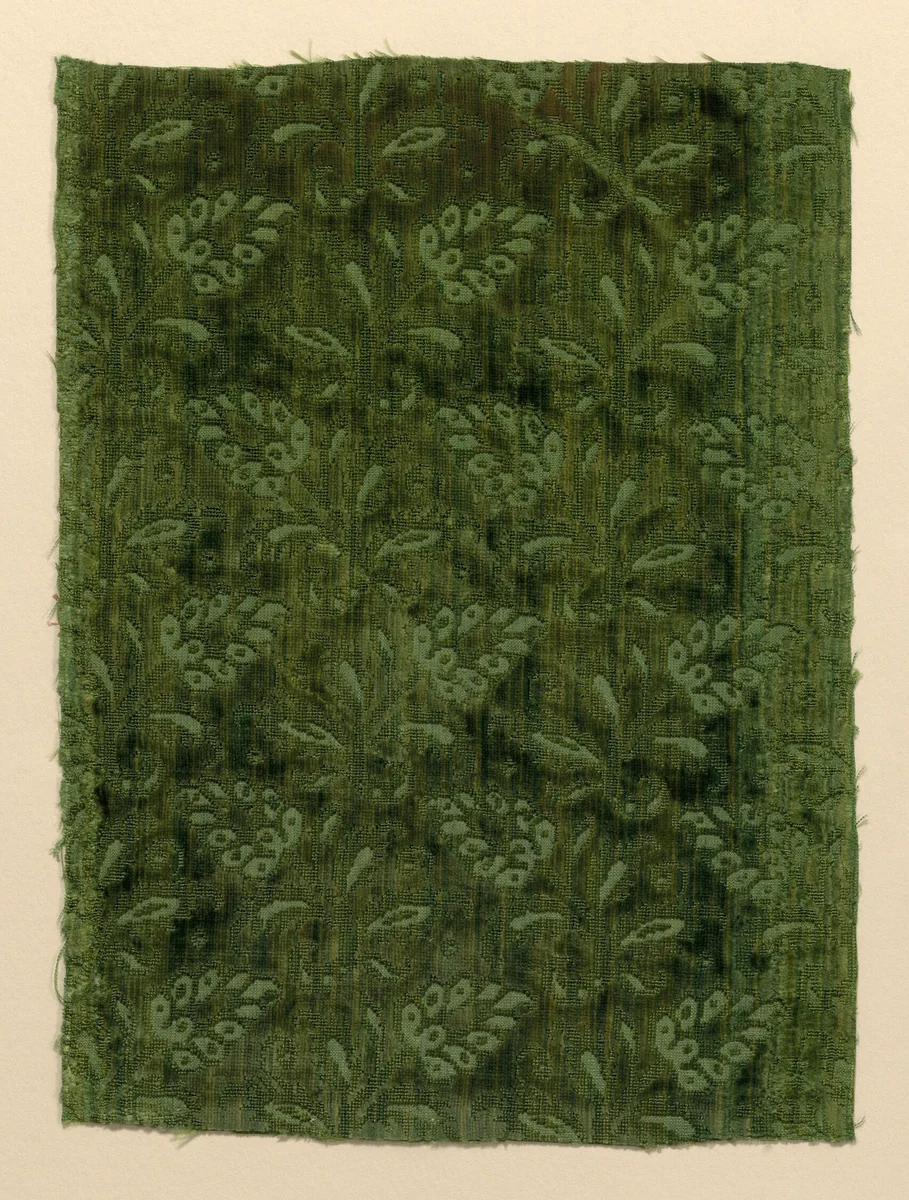 Fragment by Italy, textile, 1601-1635