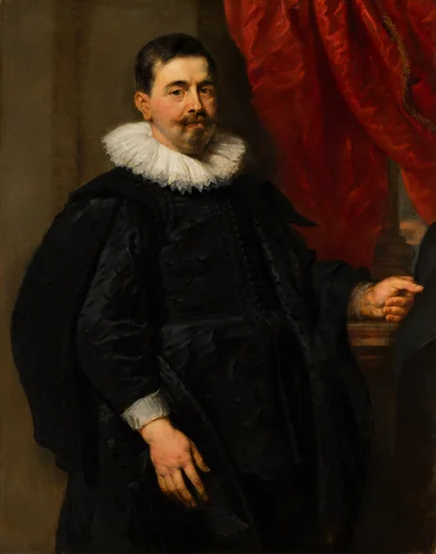 Portrait of a Man, possibly Peter van Hecke (1591-1645) by Peter Paul Rubens, painting, 1630