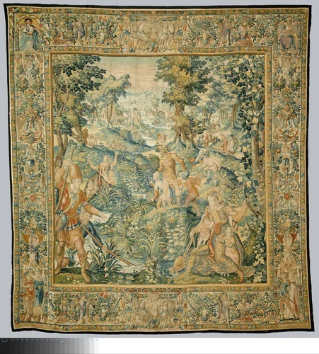 Latona and the Lycian Peasants by Unknown, textile, 1593-1610