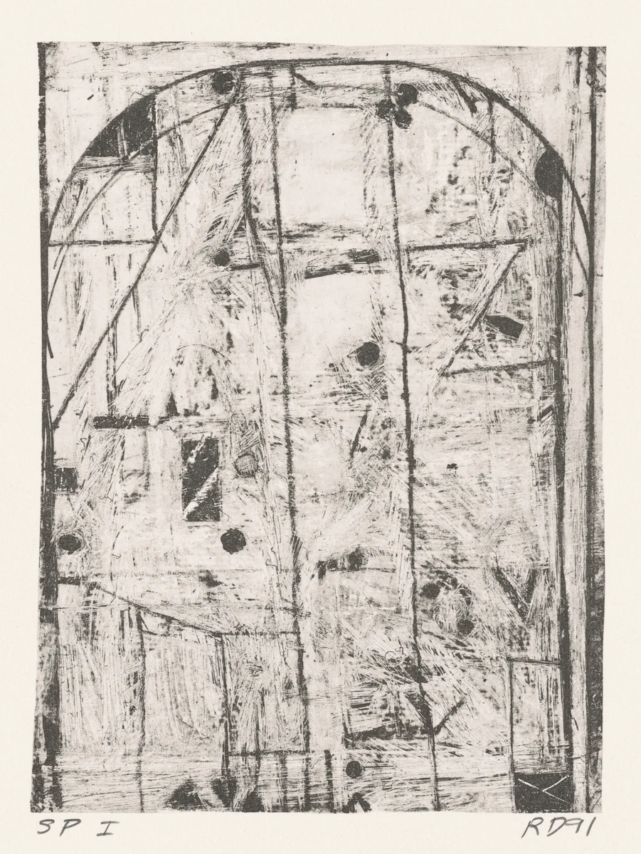 Untitled [special proof] by Richard Diebenkorn, print, 1990-1991