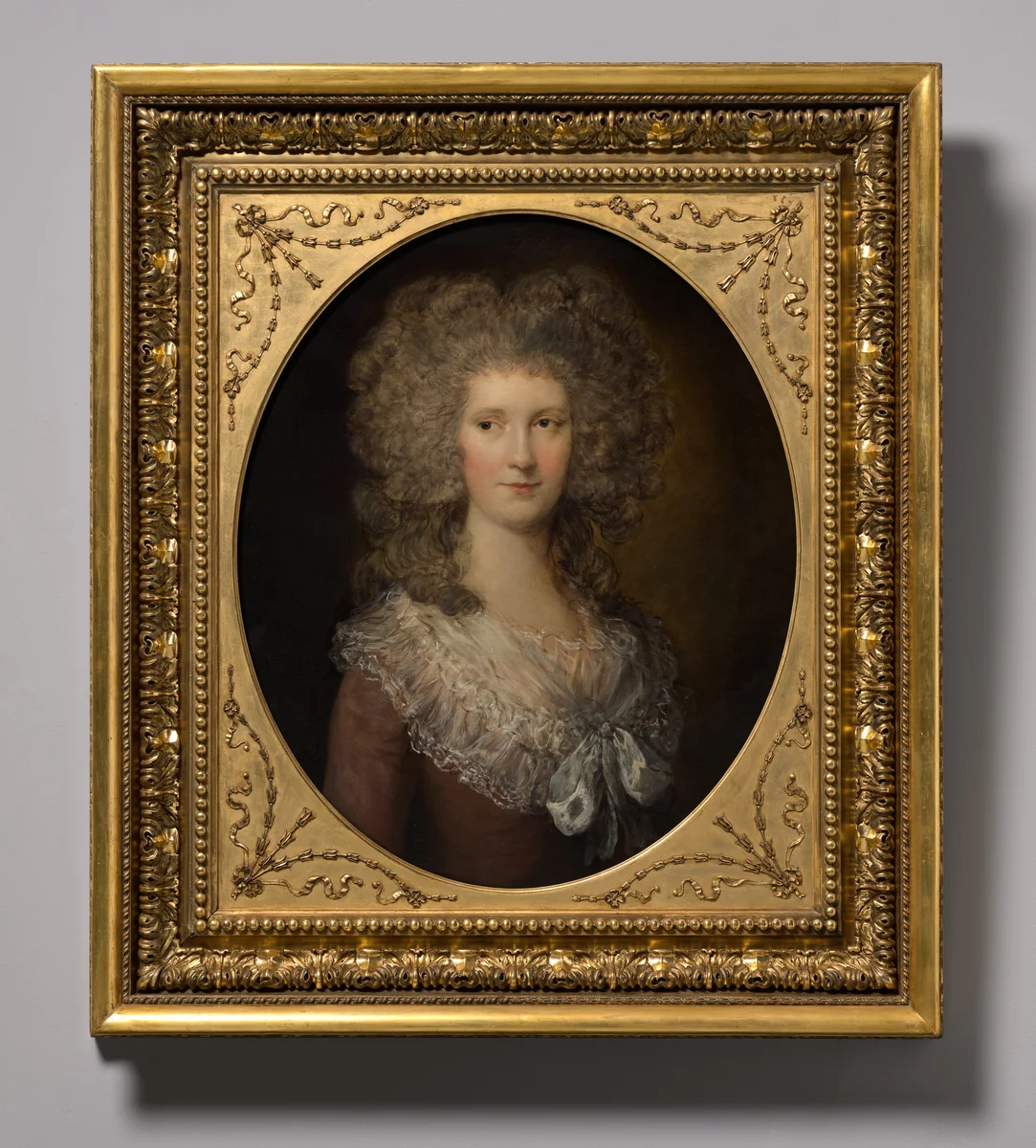 Portrait of Mary Anne Jolliffe by Gainsborough Dupont, painting, 1788-1797