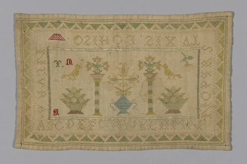 Sampler by France, textile, 1775-1825