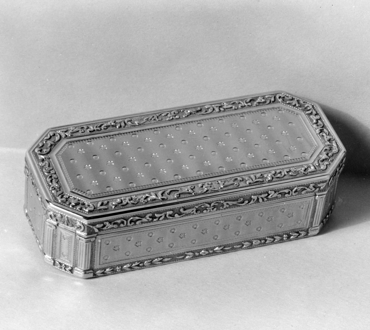 Box by Jacques François Varin, metalwork, 1788-1789