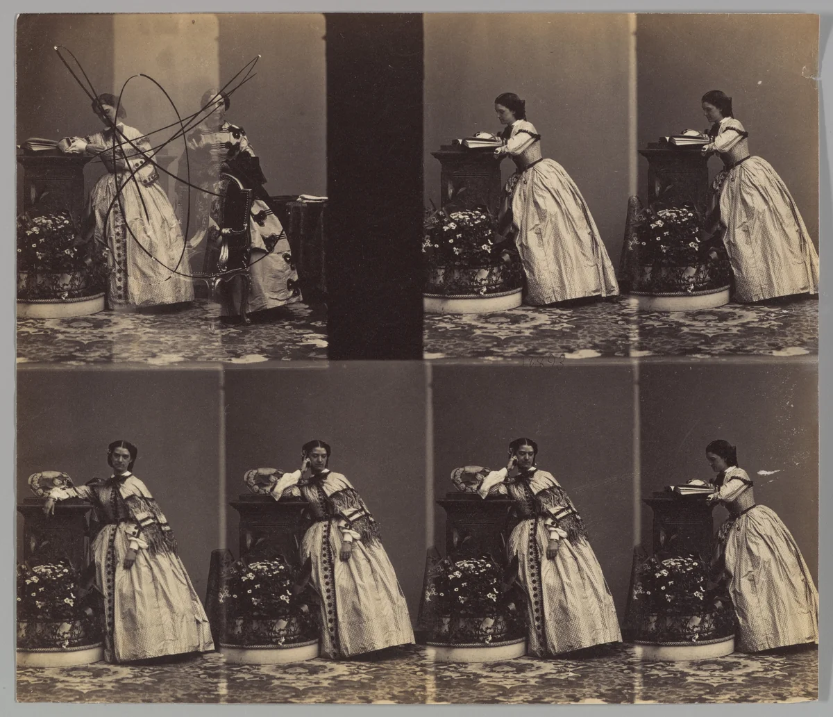 V Queniaus by André Adolphe-Eugène Disdéri, photograph, 1860