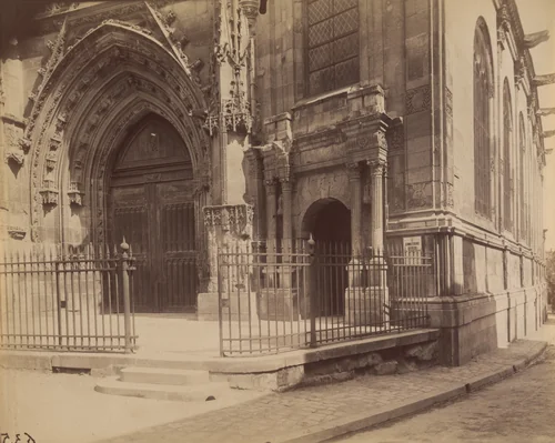 Pontoise. Église St. Maclou by Eugène Atget, photograph, 1902