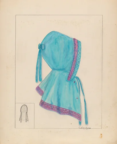 Opera Hood by Columbus Simpson, index of american design, 1937