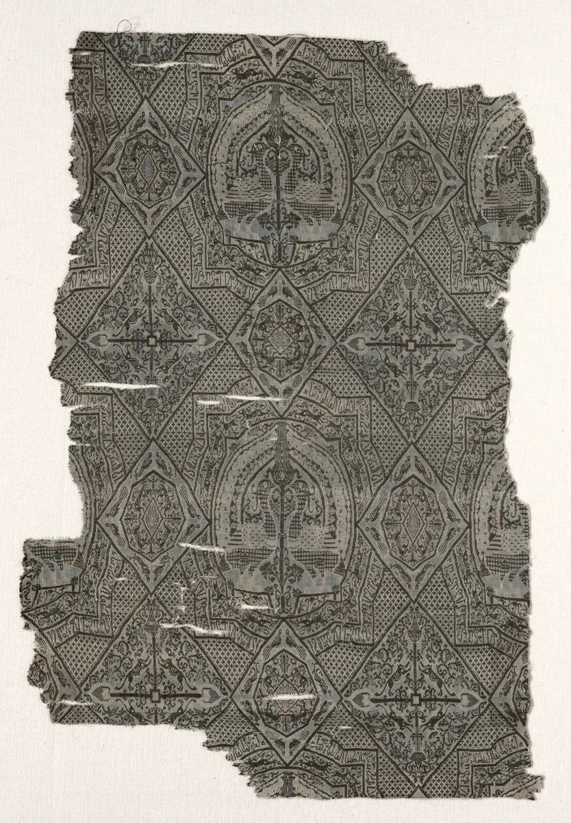 Fragment by Unknown, textile, 1000-1968