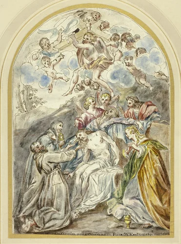 Chiesa dei Cappuccini Parma by William Kent, painting, 1714