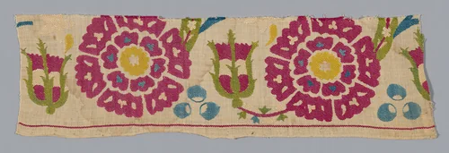 Fragment by Turkey, textile, 1601-1700