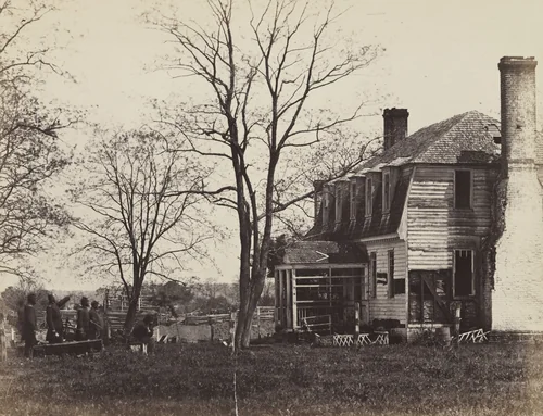Moore House, Yorktown, Virginia by Alexander Gardner, photograph, 1862