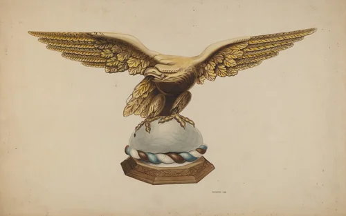 Eagle by Louis Plogsted, index of american design, 1938
