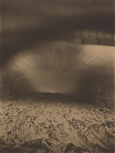 Interior of Le Géant Inflating by Nadar, photograph, 1863